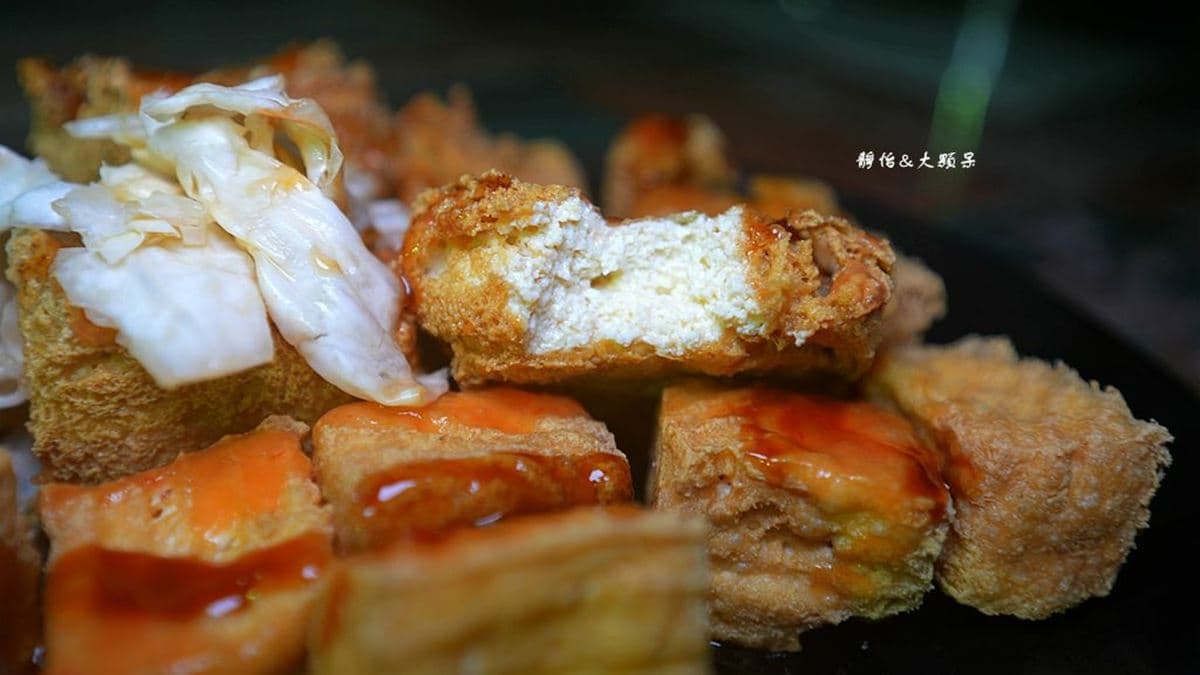 口感外酥內軟嫩又帶點滑溜感。（圖片來源：靜怡&大顆呆の親子.旅遊.美食）