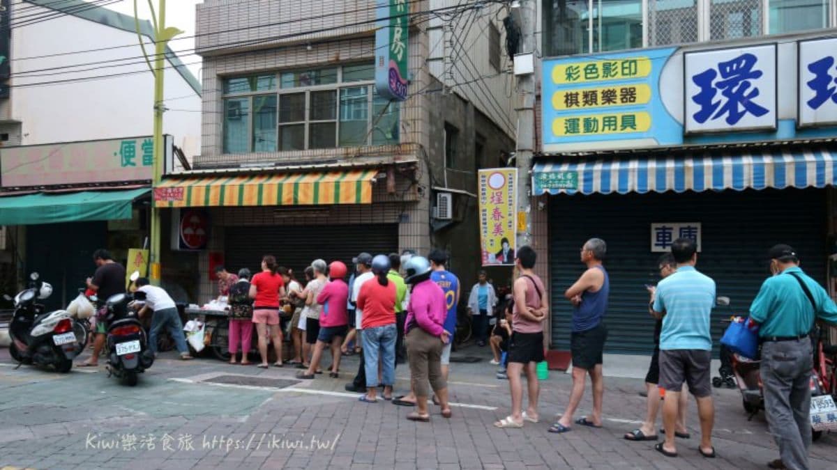 和美圓環碗粿是隱藏版的無名碗粿攤。（圖片來源：Kiwi樂活食旅）