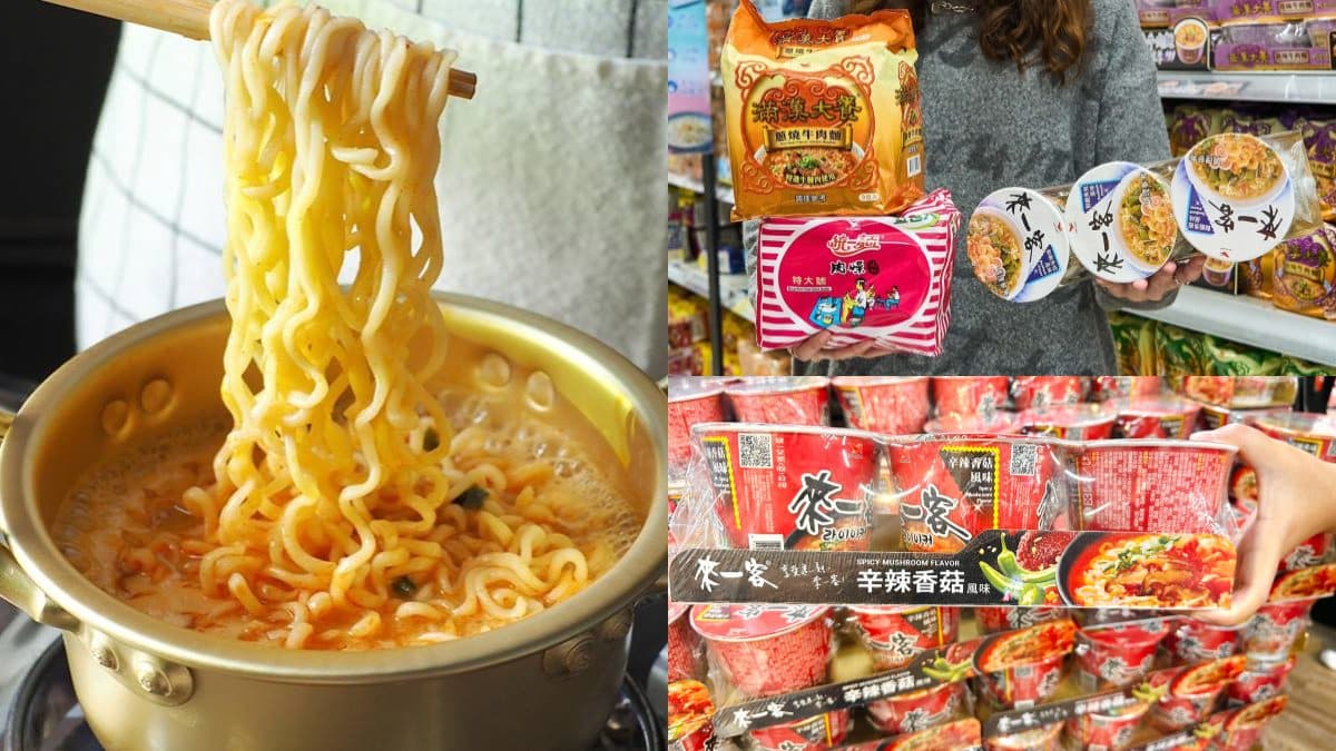 2025熱銷泡麵排行TOP10！「維力炸醬麵」只排第５，話題黑馬也入榜