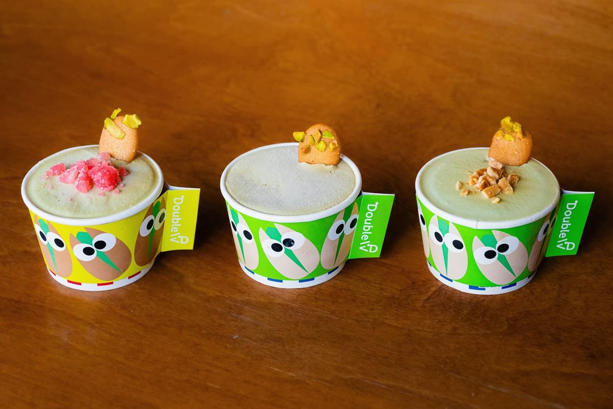 年度最狂「開心果冰淇淋」這８天限定！Double V「開心果週」５國Gelato吃爆