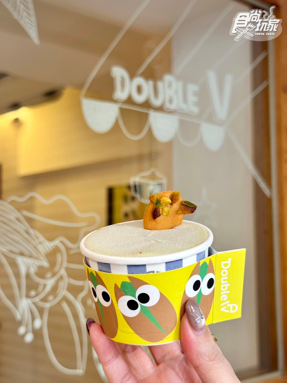 年度最狂「開心果冰淇淋」這８天限定！Double V「開心果週」５國Gelato吃爆
