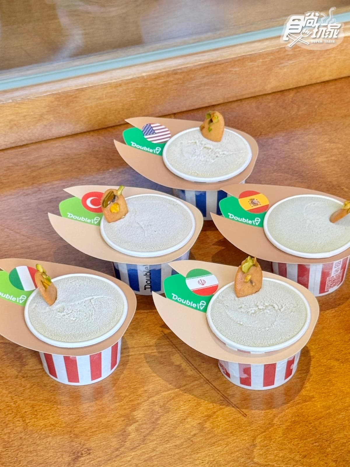 年度最狂「開心果冰淇淋」這８天限定！Double V「開心果週」５國Gelato吃爆