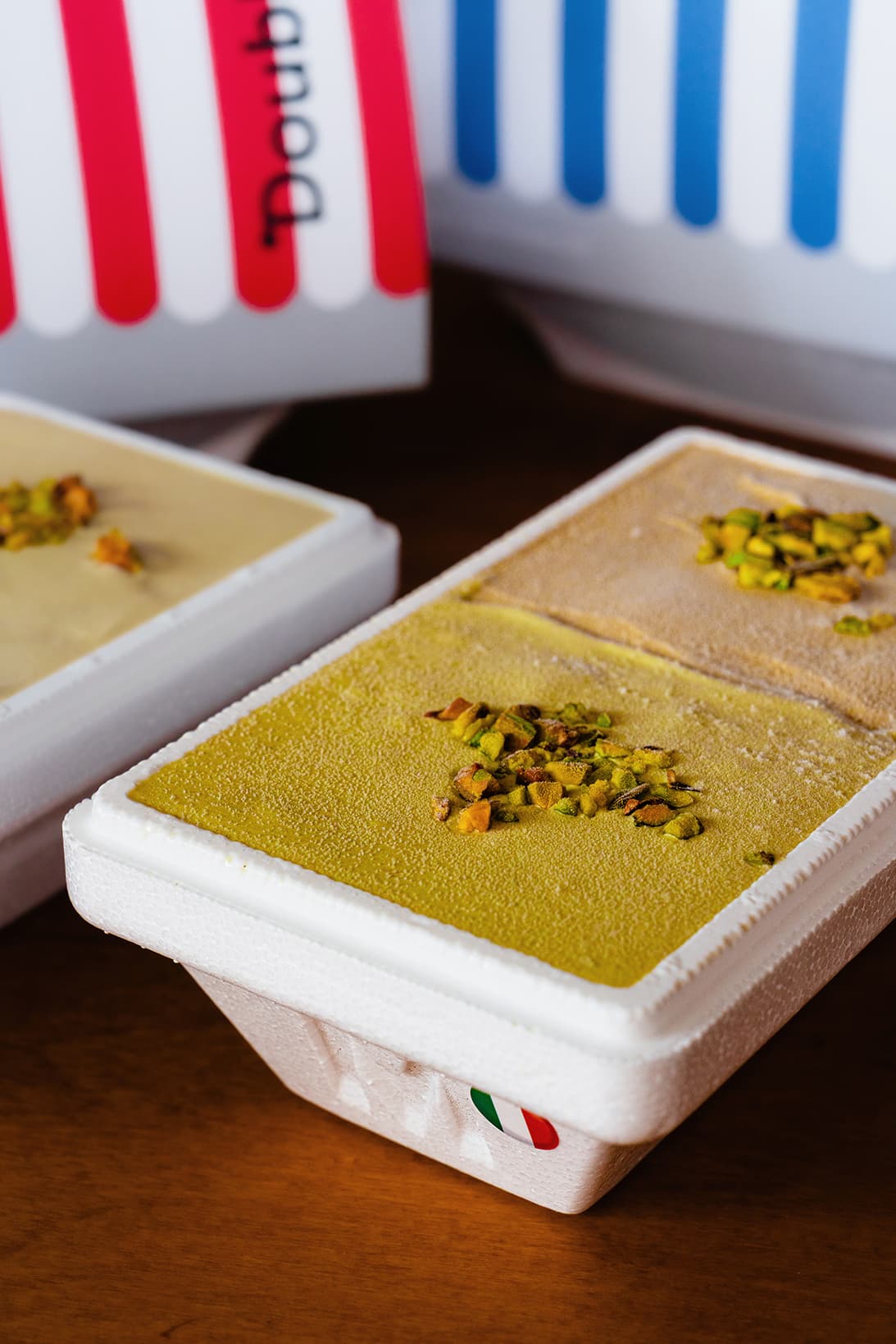 年度最狂「開心果冰淇淋」這８天限定！Double V「開心果週」５國Gelato吃爆