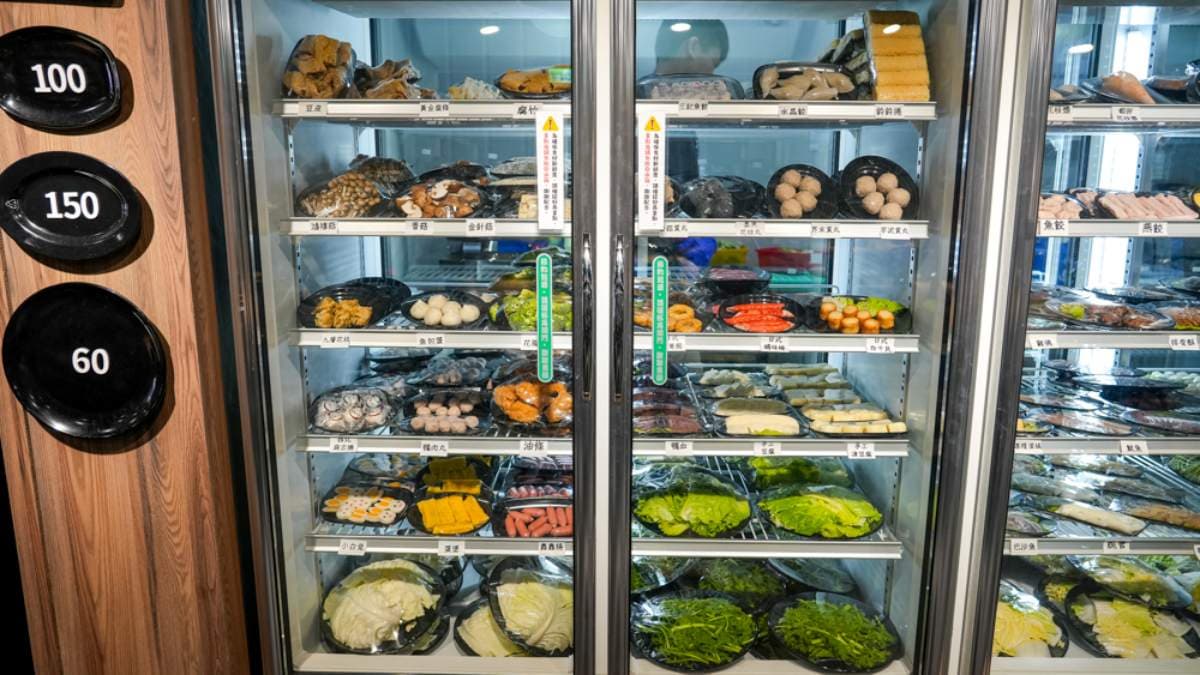 店內冰箱還有多樣食材可挑選。（圖片來源：Panda‘s paradise）