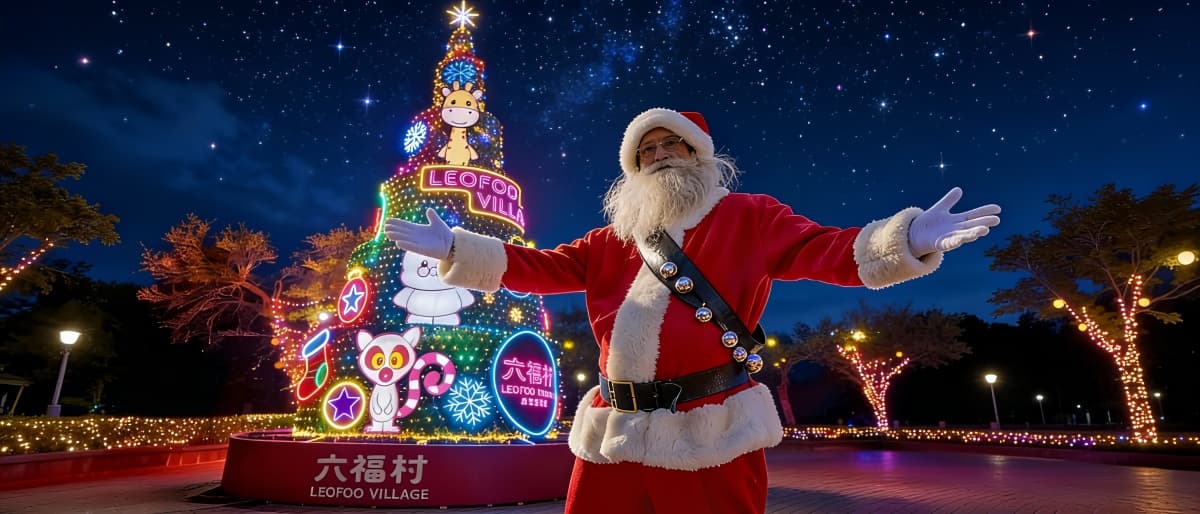 扮聖誕老人免費玩六福村！聖誕節樂園門票優惠：劍湖山100元、小人國217元