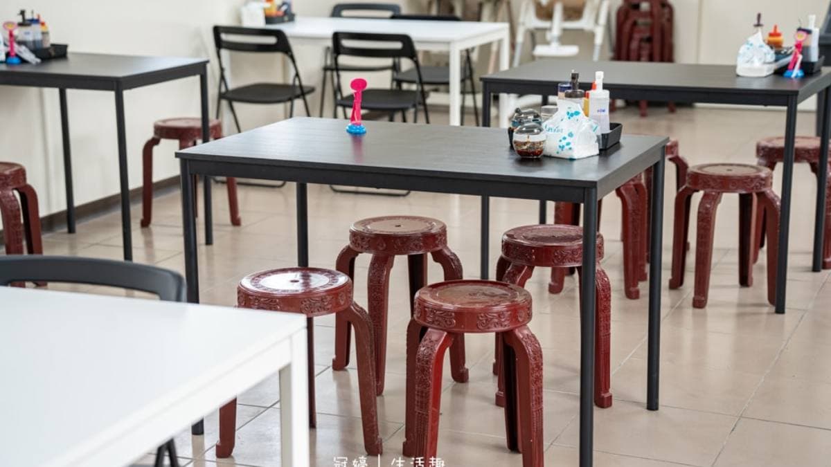 用餐空間規劃的座位多為2人桌、4人桌。（圖片來源：冠婷生活趣）