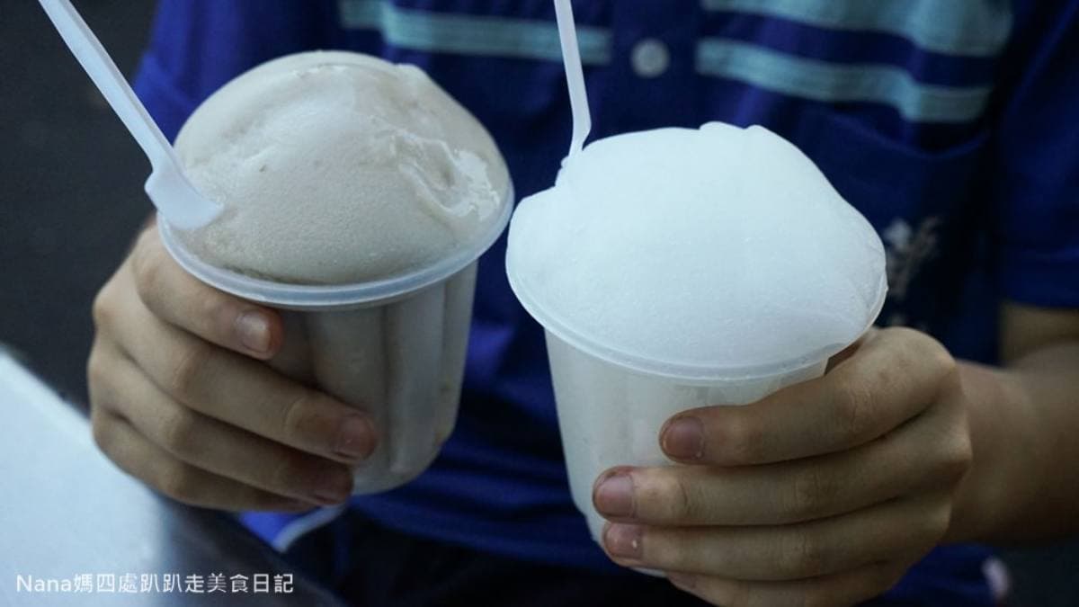 店家所有綿綿冰不加任何色素，吃完不會口乾舌燥。（圖片來源： Nana媽四處趴趴走美食日記）