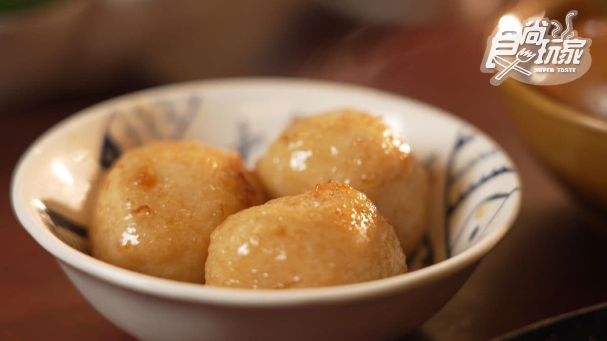 「滷魯丸」口感綿密又扎實，鹹香十足。