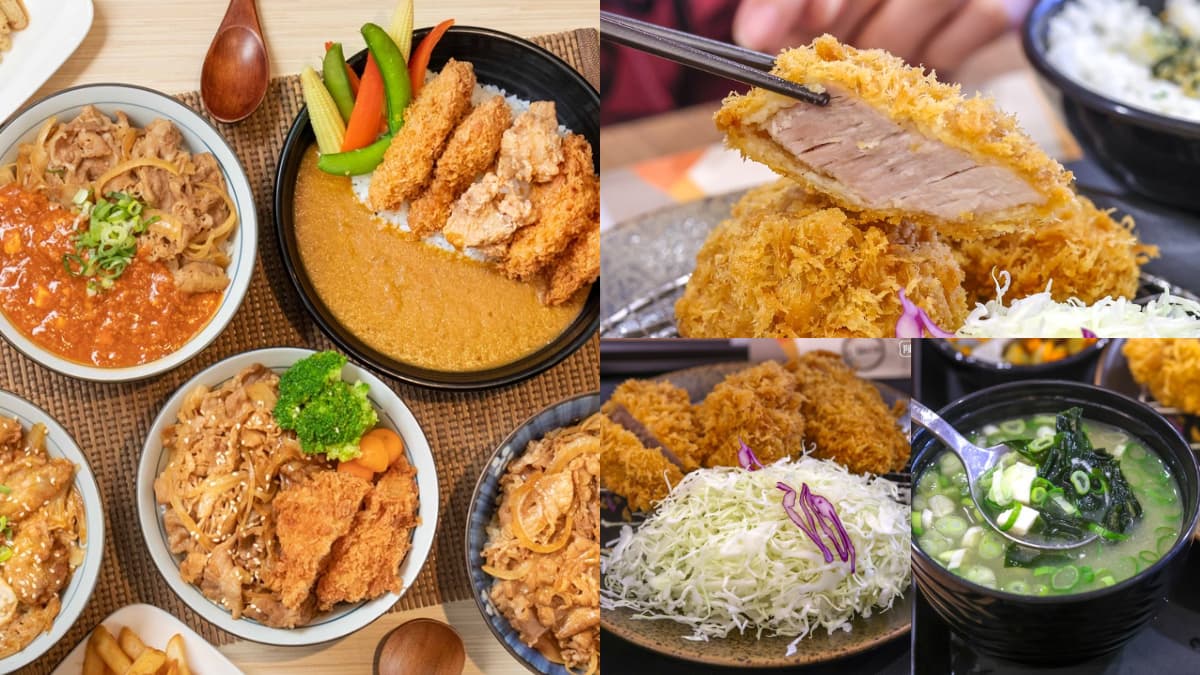 無限續湯飯、高麗菜絲到飽！199元爽嗑豬排定食，三商免費送「唐揚雞丼飯」