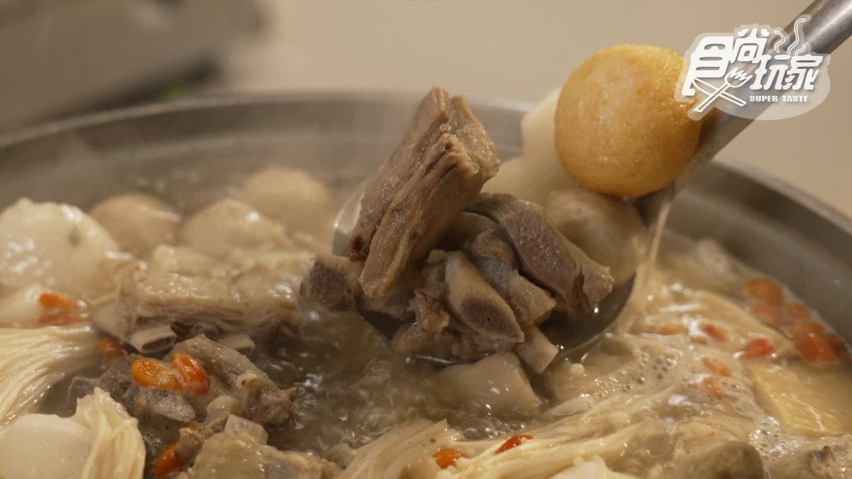 肉質厚實，吃起來很暖胃。