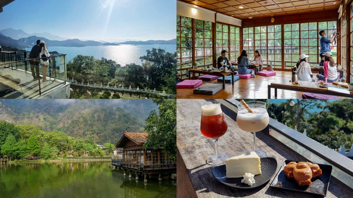 180度湖景下午茶！日月潭秘境咖啡８間：昭和池畔小屋、玻璃屋草地披薩