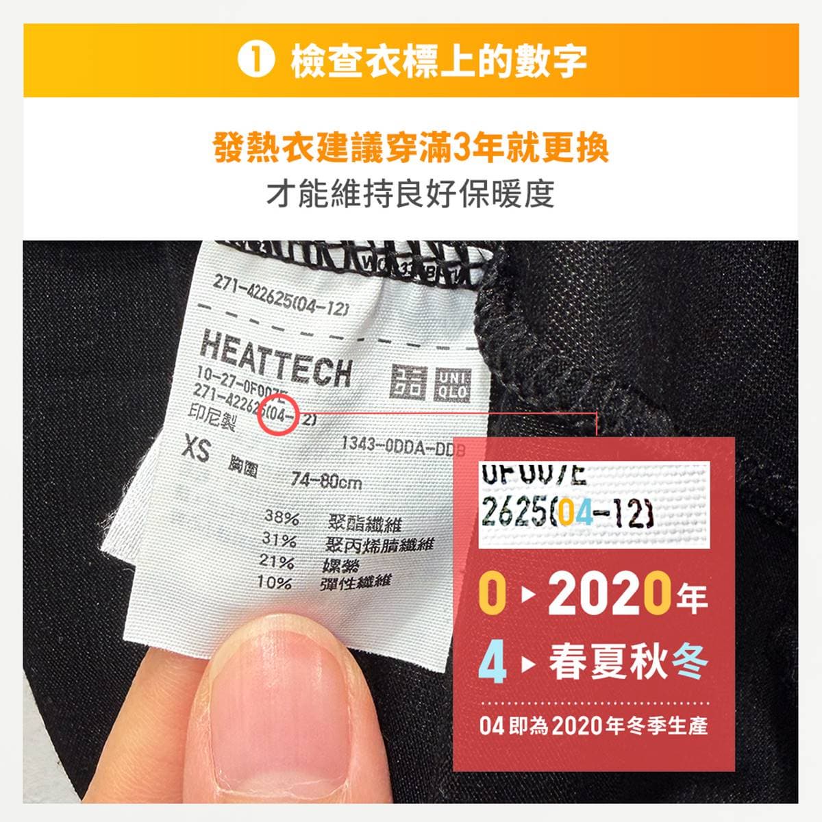 發熱衣洗錯恐讓保暖力歸零！UNIQLO教正確清潔方法，加碼曝發熱衣使用年限