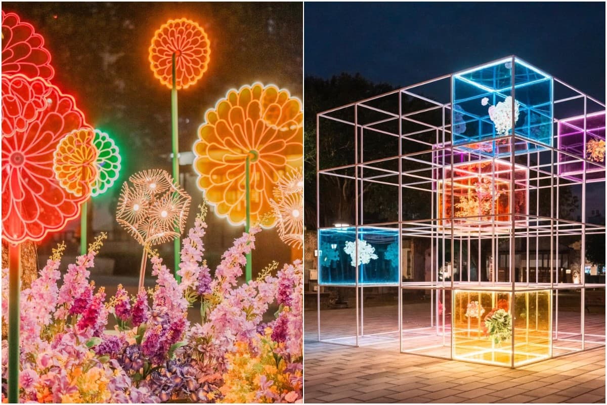 全台唯一「瀑布光影展」回歸！美拍台版teamLab仙境，門票100元送獨角獸頭飾