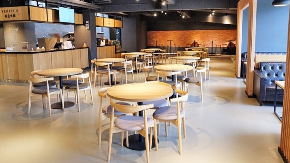 館內餐廳用餐空間乾淨明亮，很適合逛累了來這填飽肚子。（圖片來源：Yuki's Life）