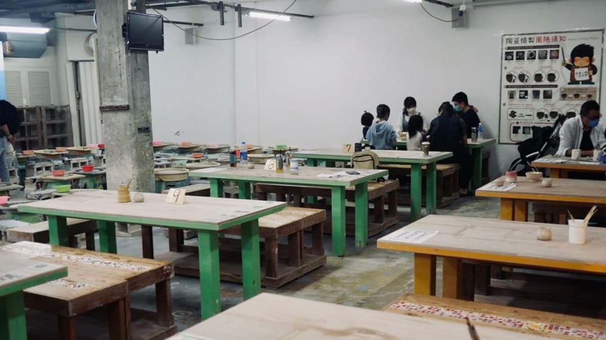 教室蠻大的，老師會教怎麼做，主要以不失敗為原則。（圖片來源：Tiss玩食尚）