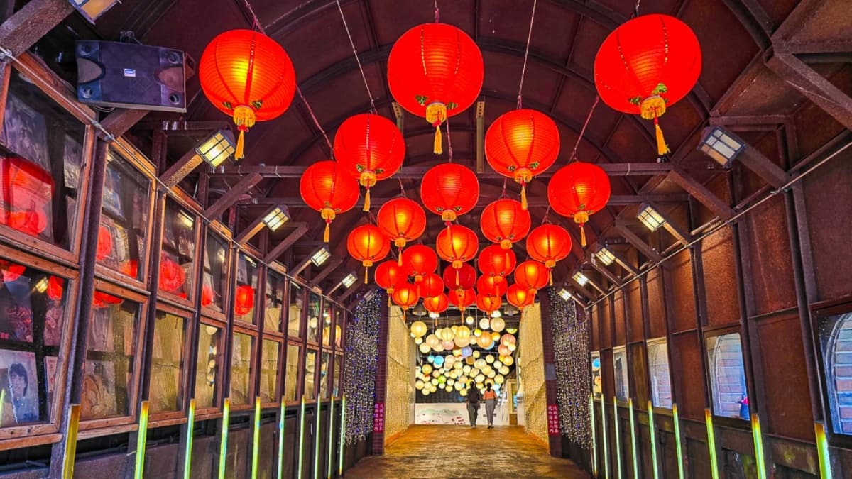 空間很懷舊復古，很適合走走逛逛。（圖片來源：史努比遊樂園）