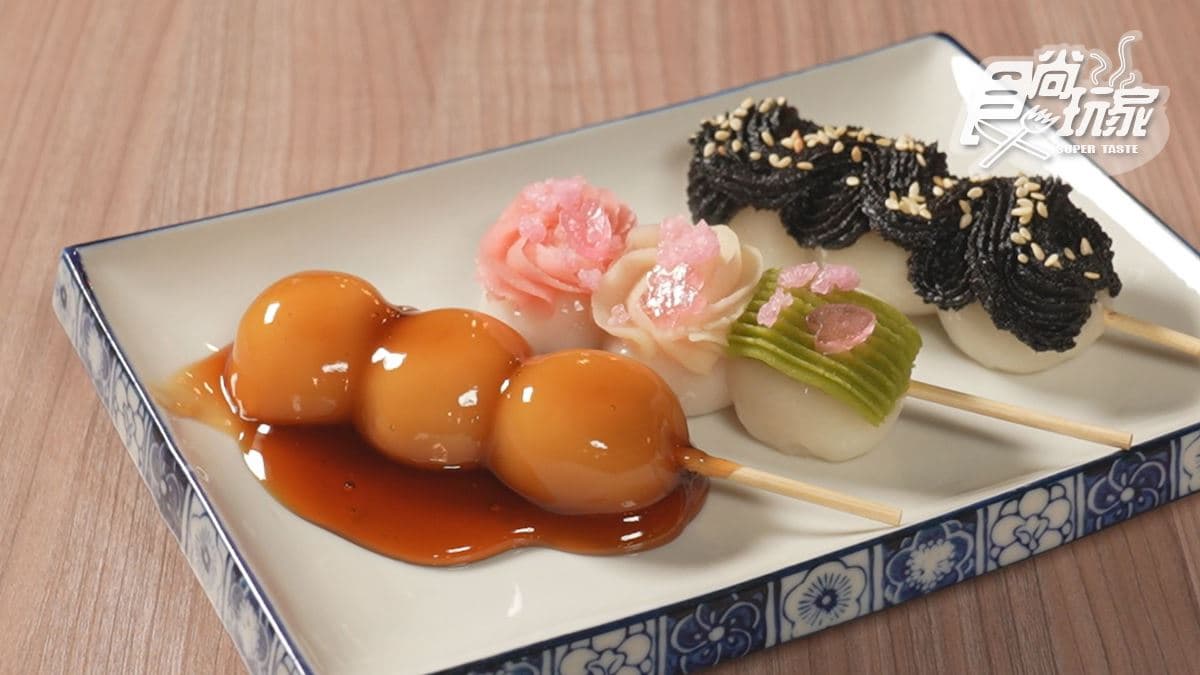 不單只有拉麵，這裡也有「三色糰子」可點。
