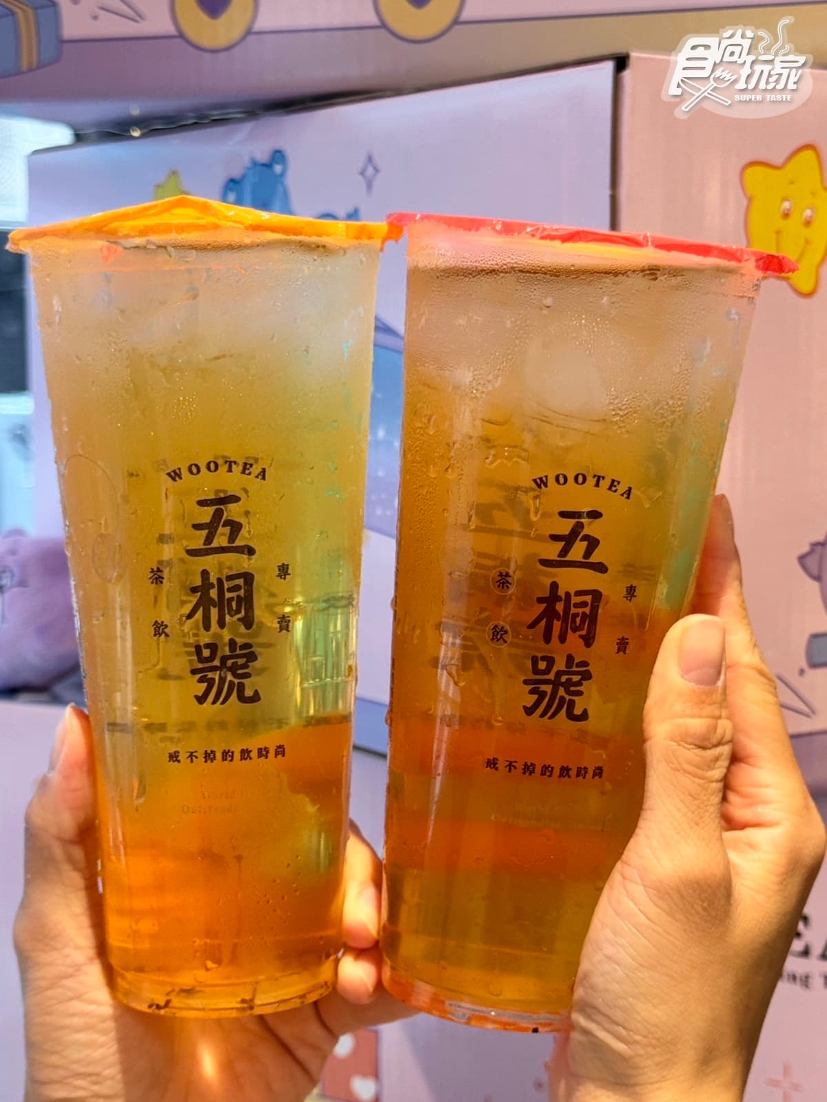 五桐號買一送一！彩虹熊聯名烤奶＋周邊，再喝「最濃可可飲」加一大片巧克力