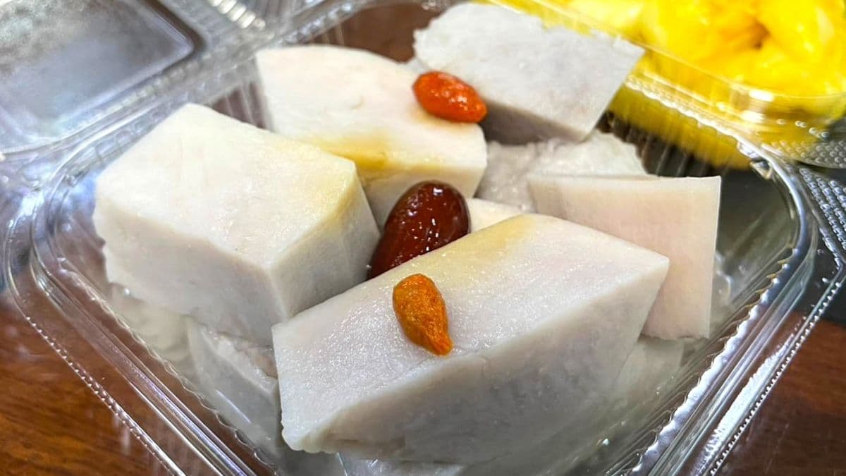 小菜芋頭盤非常入味。（圖片來源：呂萱萱愛分享）