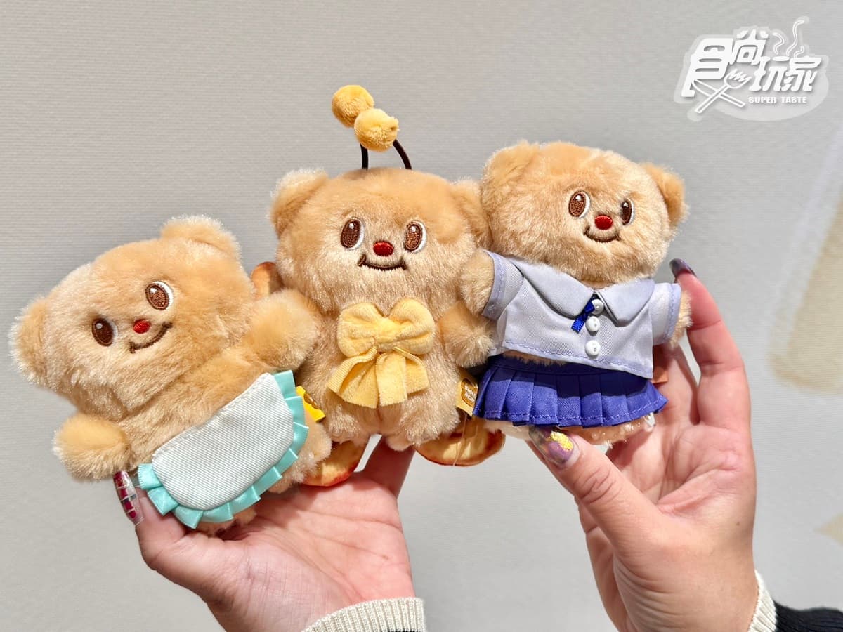 泰國超火「奶油小熊」咖啡廳登台！Butterbear造型雞蛋糕，周邊伴手禮、滿額贈