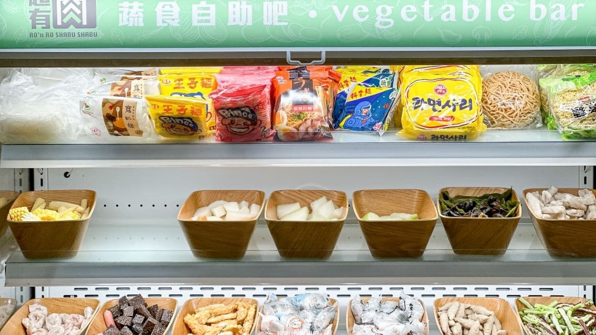 超有肉涮涮屋的自助吧非常澎湃，完全可以滿足各種客人。（圖片來源：美食旅遊生活分享。欣晴）