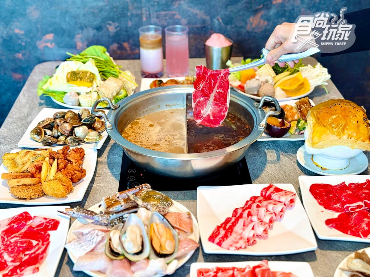 「南霸天火鍋」草莓吃到飽！百款草莓甜點＋自助吧暢吃，現切肉品、海鮮無限夾