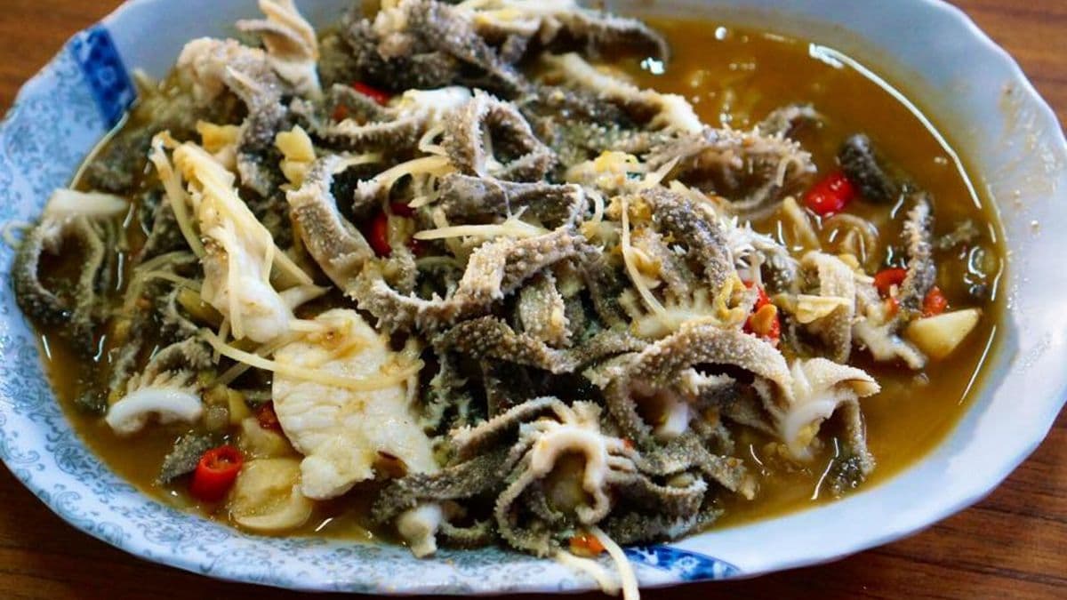 炒牛胃非常新鮮，微辣Q彈很下飯。（圖片來源：台南美食地圖）