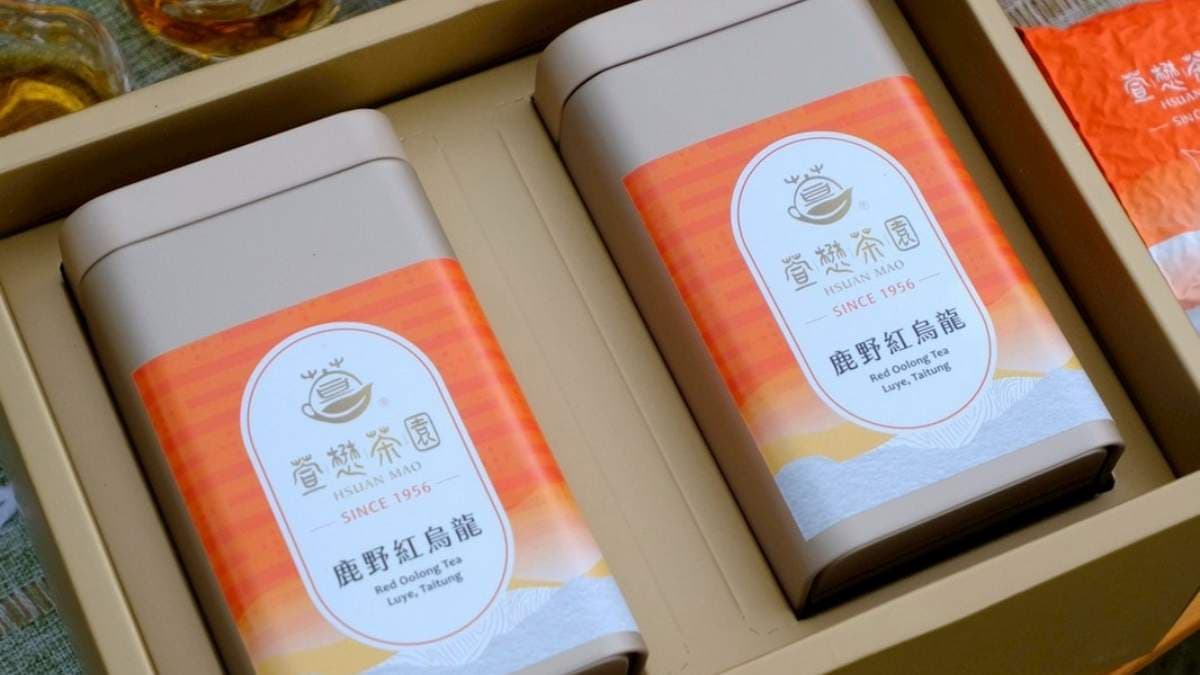 「萱懋茶園」從前主要做大宗批發，現在推出自有茶葉品牌。（圖片來源：晴晴的美食地圖）