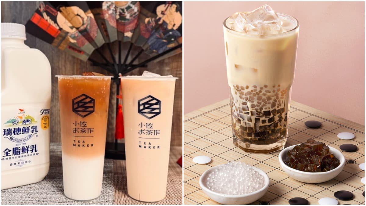 手搖２杯65折！「小佐お茶作」烏瓦拿鐵、伊莉亞奶茶雙享受，新品白黑奶茶也必喝