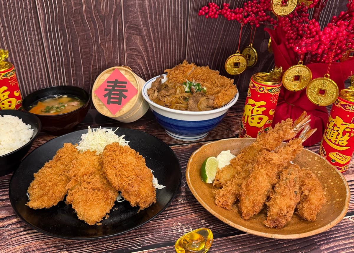 免費續湯飯、高麗菜絲！194元爽嗑豬排定食，加碼雞排丼套餐只要200元