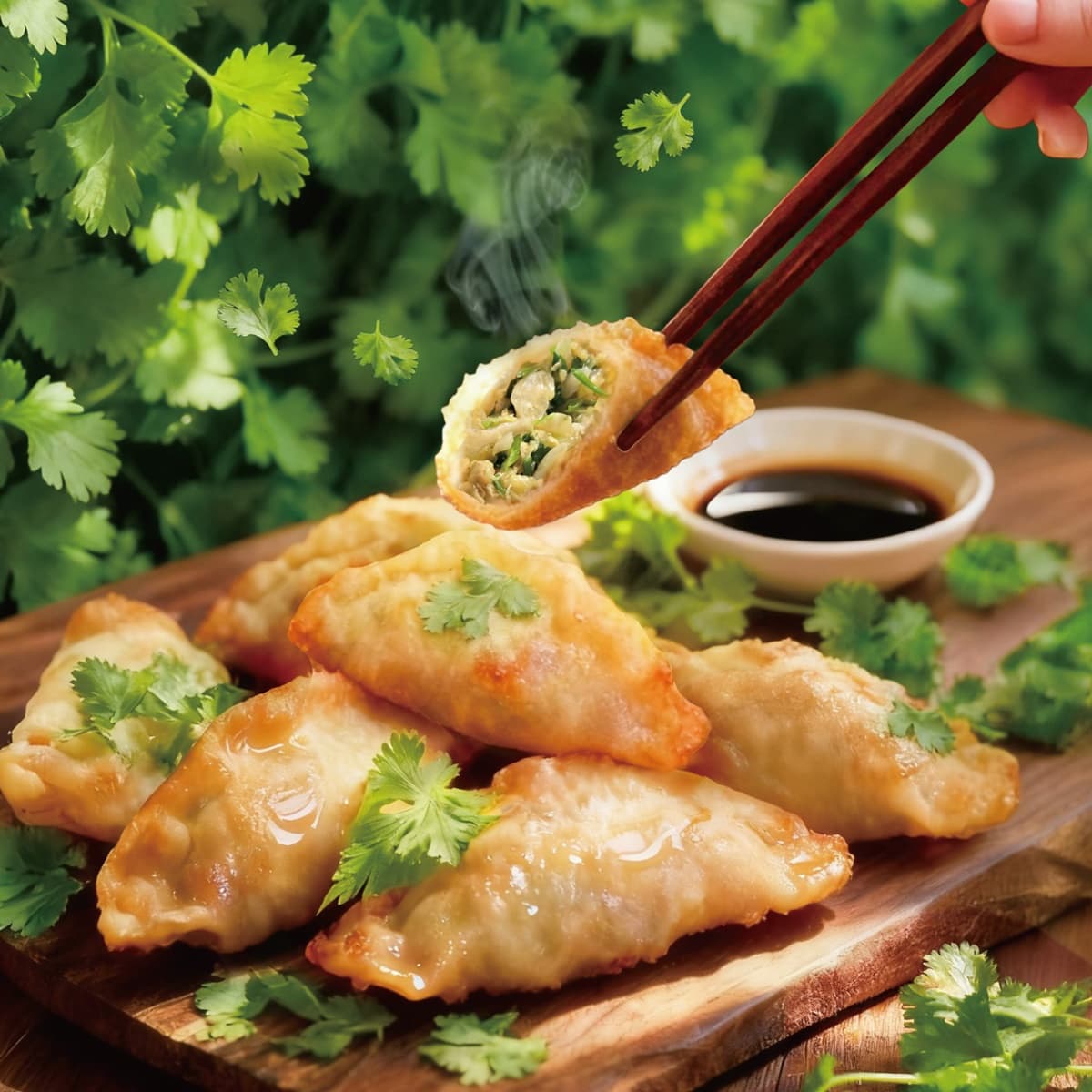 香菜控暴動！麥味登全新「香菜炸餃」登場，10元爽吃薯餅、Q Burger買一送一