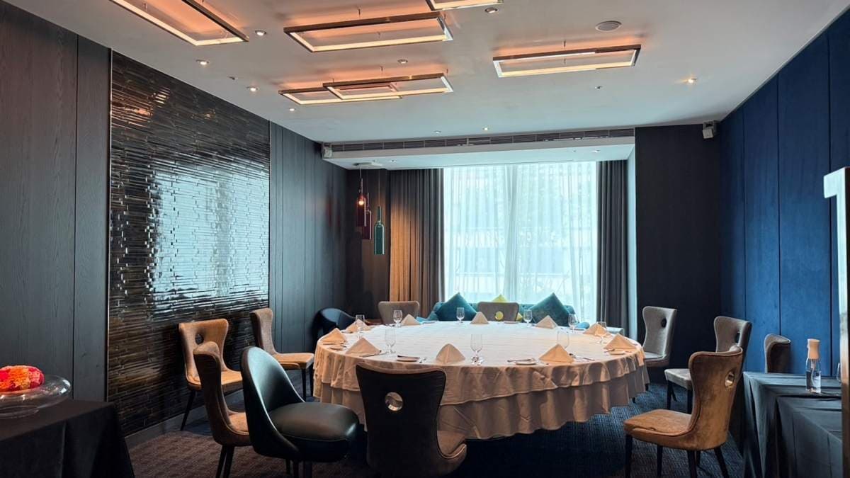 店內設有5間私人包廂，  最大的一間可容納20人。（圖片來源：蛋寶趴趴go）