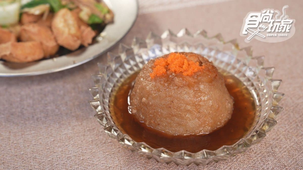 「日式鍋渣」吃得到蘿蔔的甜味。