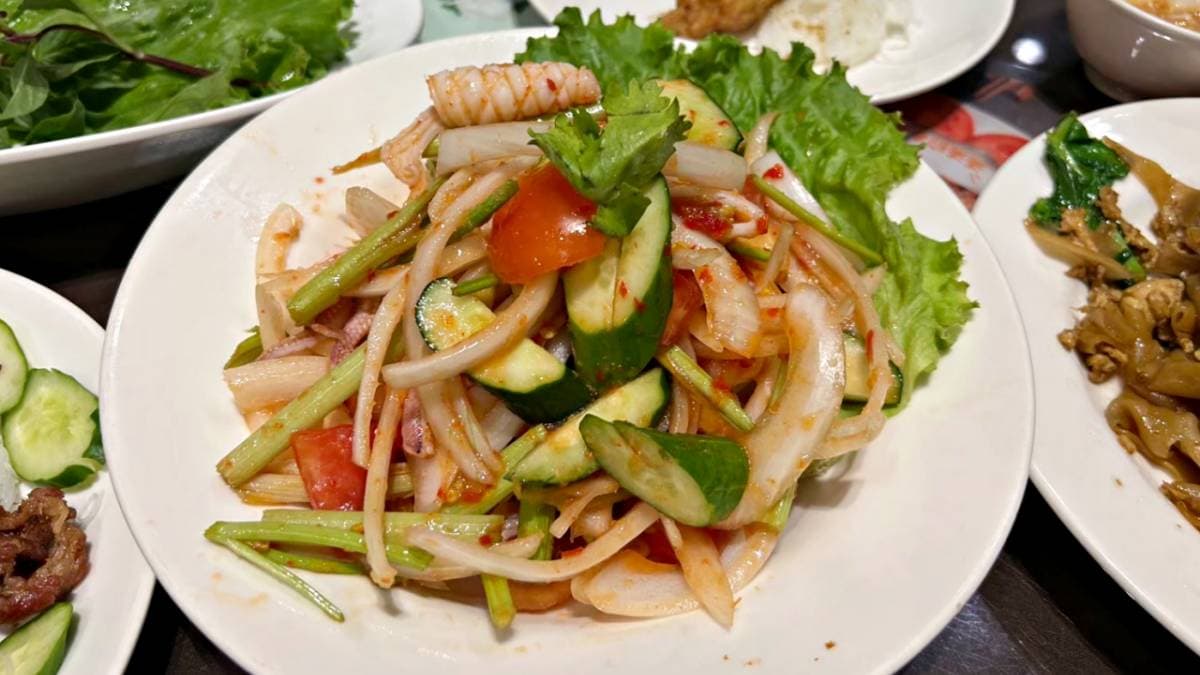 「涼拌墨魚」酸辣開胃超下飯！（圖片來源：吳大妮）