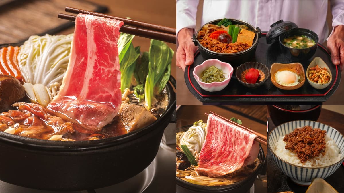 高CP值「日式壽喜燒」插旗中山！219元起嗑A5和牛，連３天免費肉量加倍