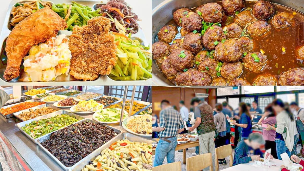 高雄隱藏版「高CP值自助餐」！餐檯多達60樣菜色超澎派，地點藏身市府大樓
