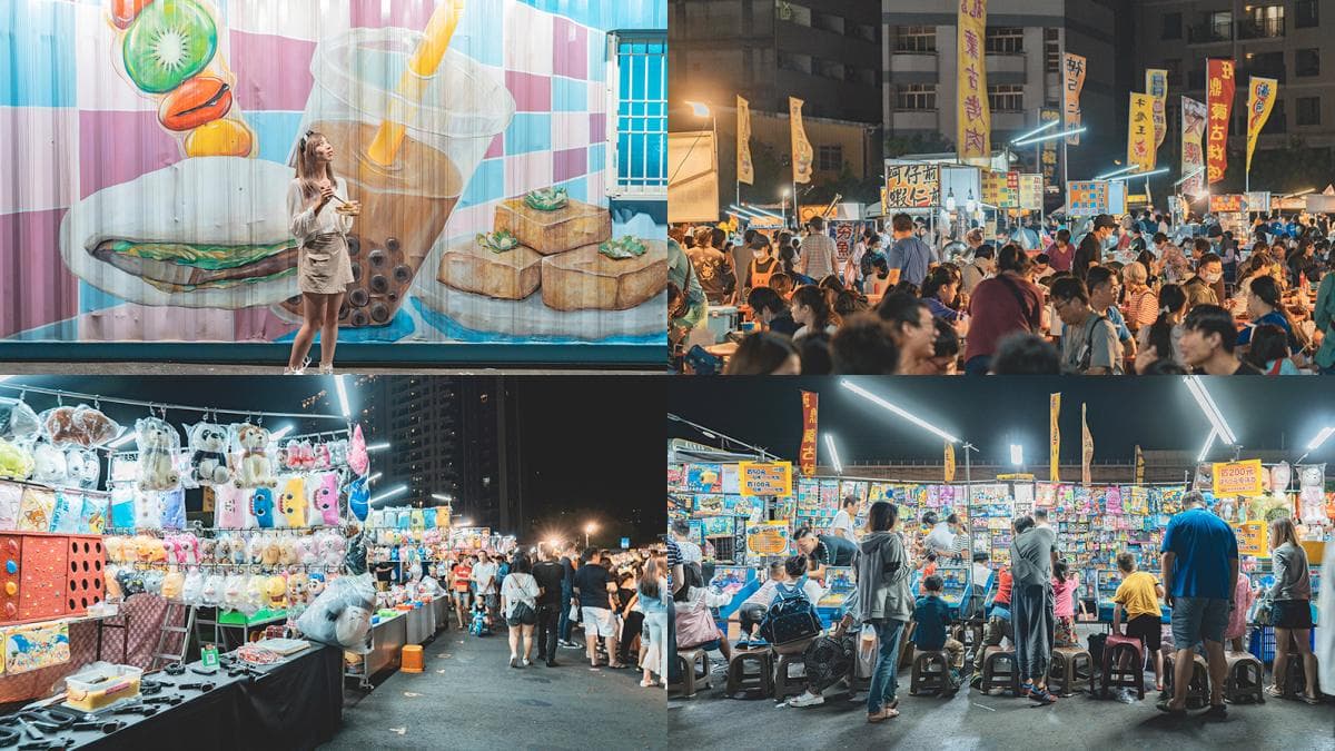 不輸逢甲、一中，台中「大慶夜市」近百攤好吃又好逛！精選15家夜市美食推薦