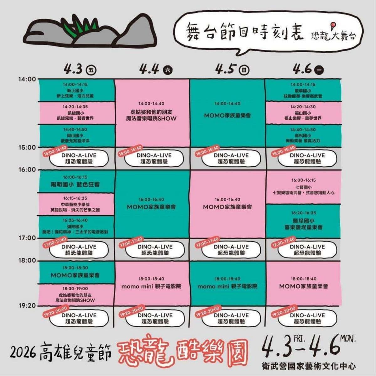 「日本擬真恐龍劇團」首度來台!親子連假衝高雄免費看,還有恐龍市集可逛 「日本擬真恐龍劇團」首度來台!親子連假衝高雄免費看,還有恐龍市集可逛