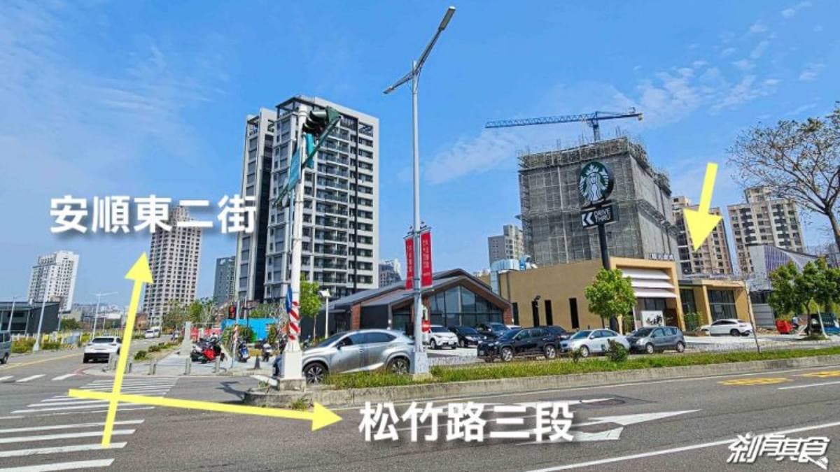 「一本釣職人燒肉」位於台中安順東二街、松竹路三段交叉口附近。（圖片來源：剎有其食）