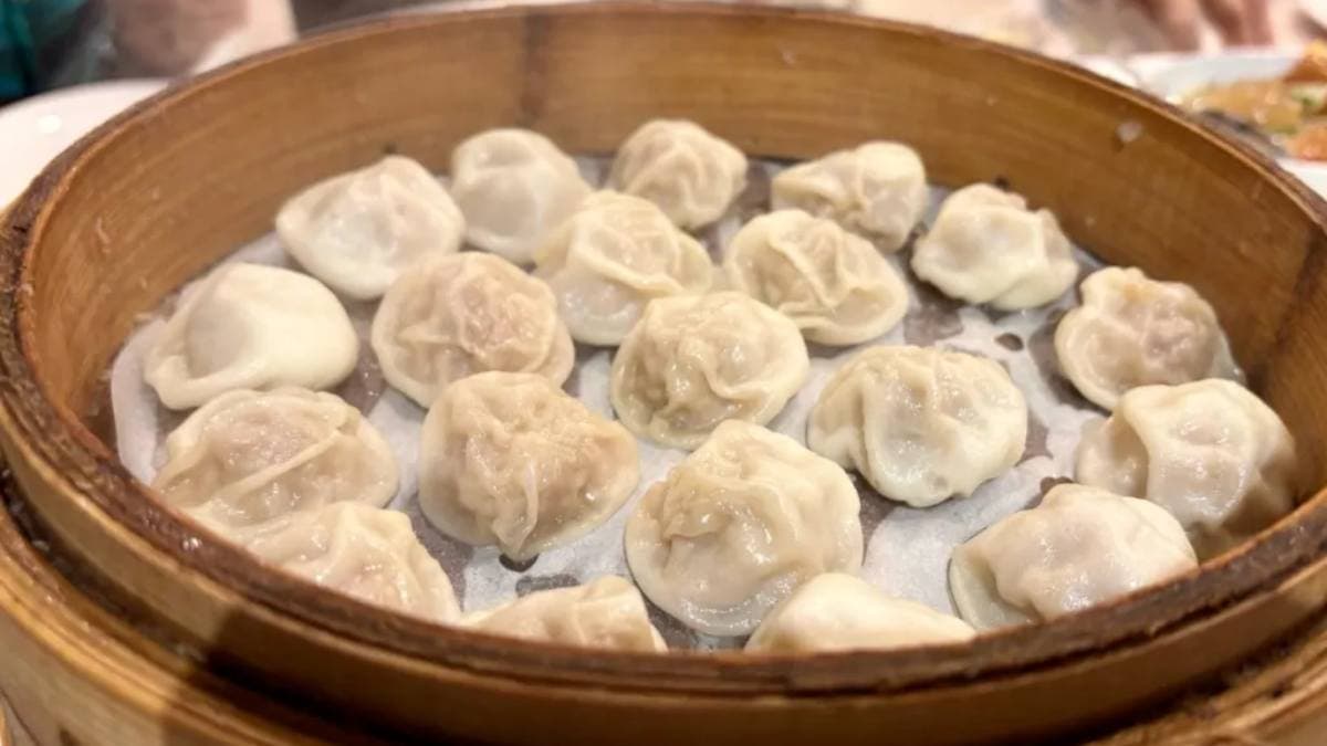 「迷你小包」外皮Q彈適中，一口入魂。（圖片來源：寶寶愛放電）