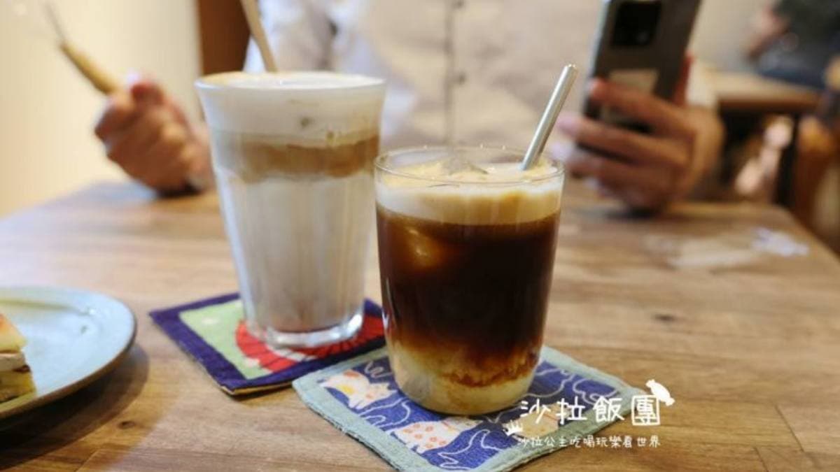 「柚子美式」喝起來清爽，非常推薦。（圖片來源：沙拉飯團）