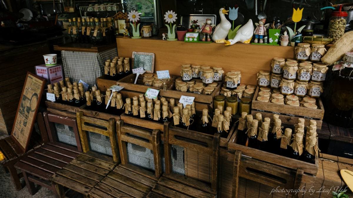 店家也販售不少茶點、手作點心、果醬等產品。（圖片來源：葉影瓶像）