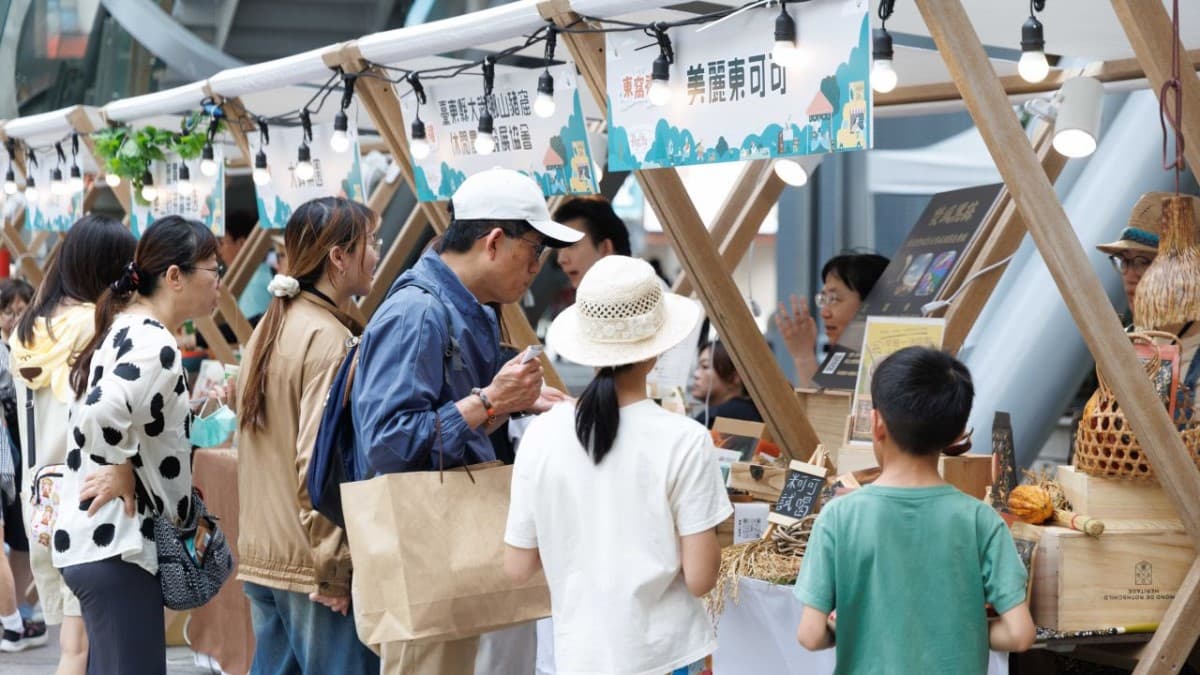 台東「東窩禮」快閃巨城！當太平洋的風吹進新竹市，看見土地直送的綠色競爭力