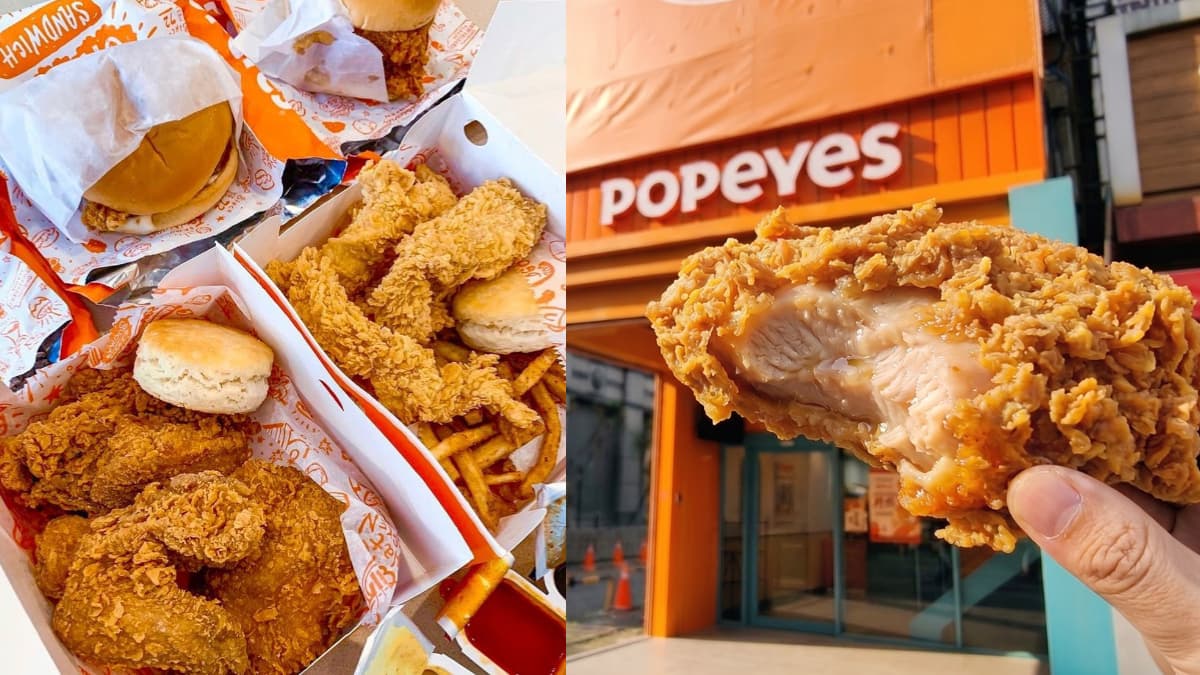 「Popeyes」免費送100份炸雞！連３天手刀搶，加碼「漢堡王」加１元多１件