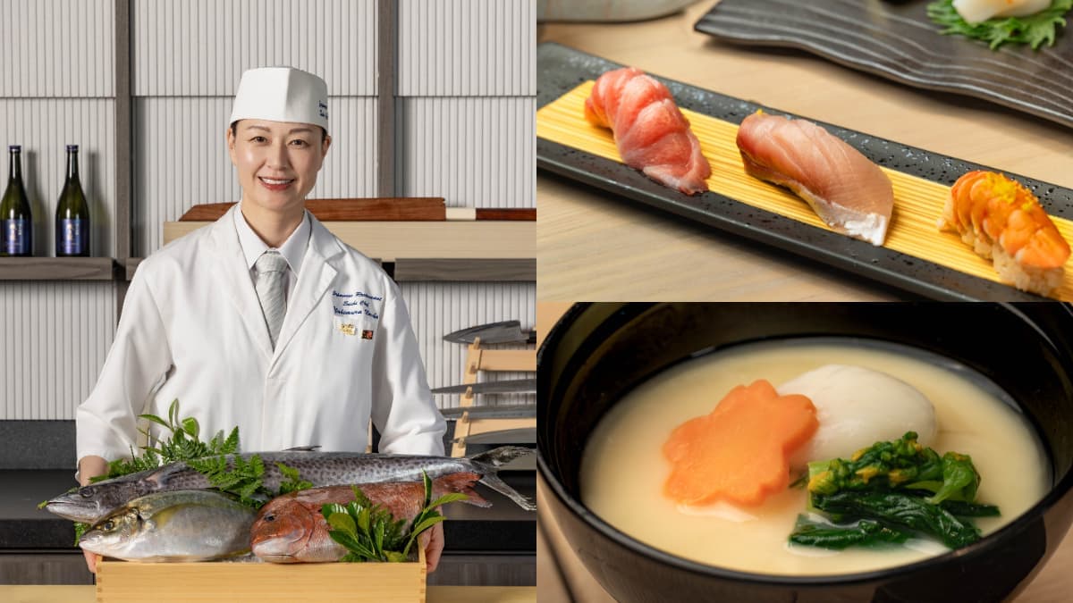 前京都小姐出身！南台灣首位日籍女性壽司料理長，推全新春季Omakase套餐