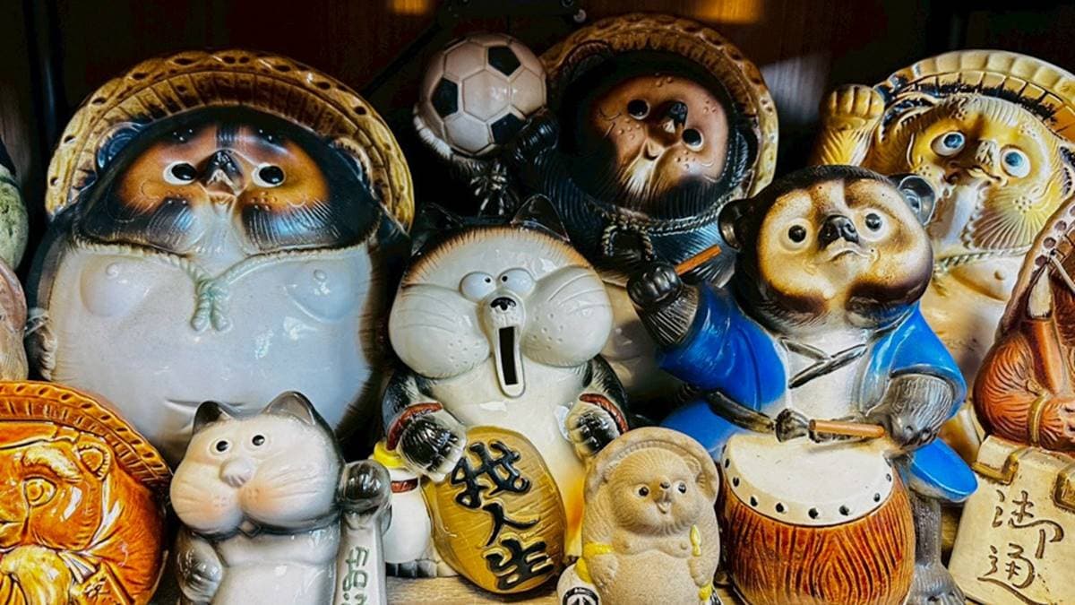 除了招財貓之外，也有許多珍奇可愛的日本小物。（圖片來源：跟著尼力吃喝玩樂）