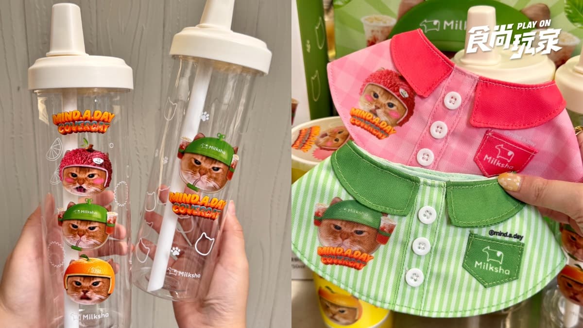 根本是貓奴專屬手搖！迷客夏推荔枝新品、夏季飲品菜單，貓咪超Q周邊一次收