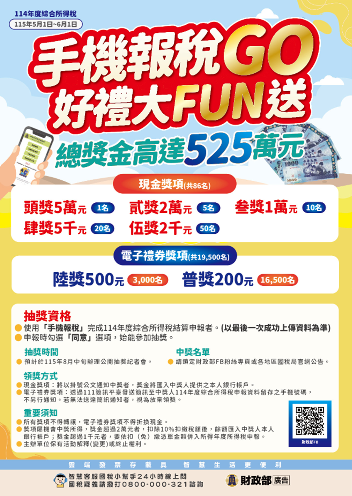 財政部發錢！「符合資格」有望領５萬，手機報稅「多１步驟」現省３萬