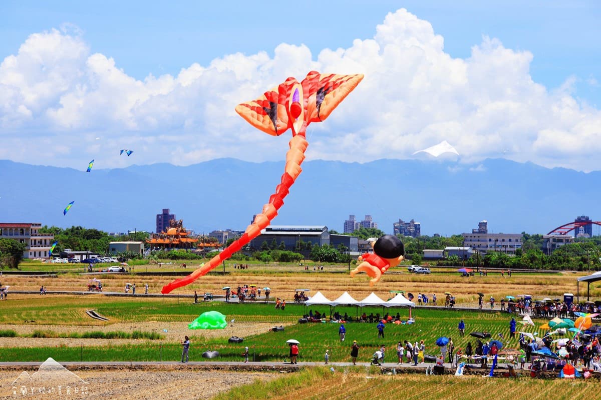 「宜蘭熱氣球嘉年華」６月回歸！搭乘熱氣球升空看美景，彩繪稻田搶先亮相