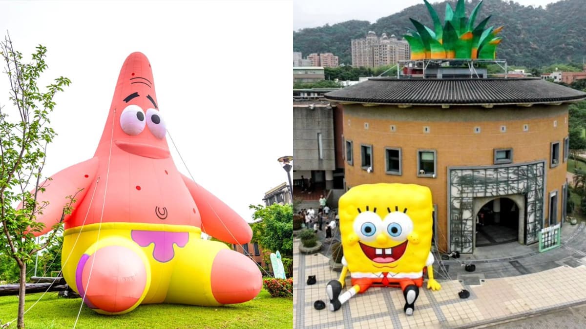 巨大海綿寶寶、派大星現身新北！開逛１日限定美食市集，免費玩主題拍貼機